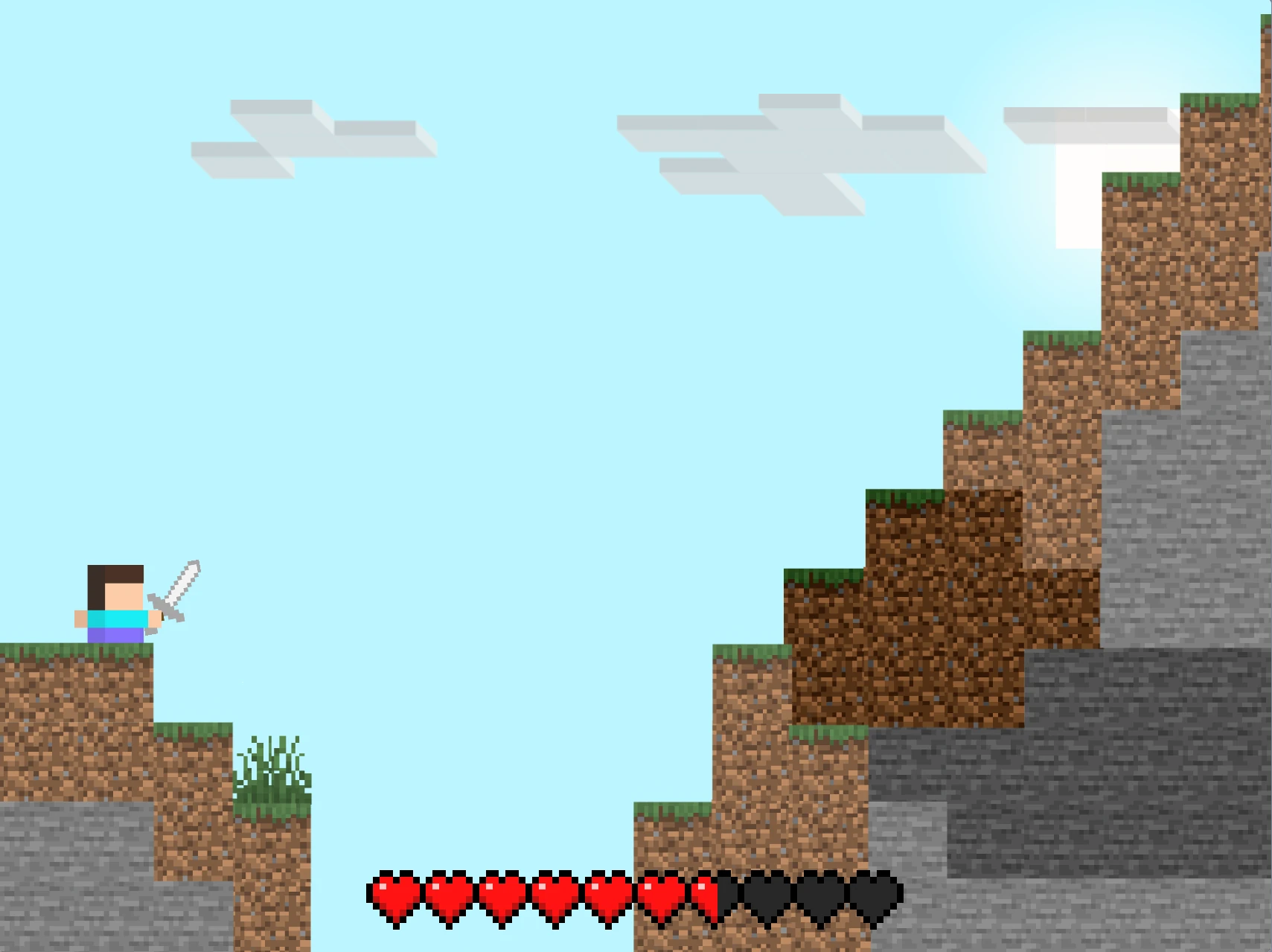 Minecraft Platformer Part 4 gameplay screenshot 5