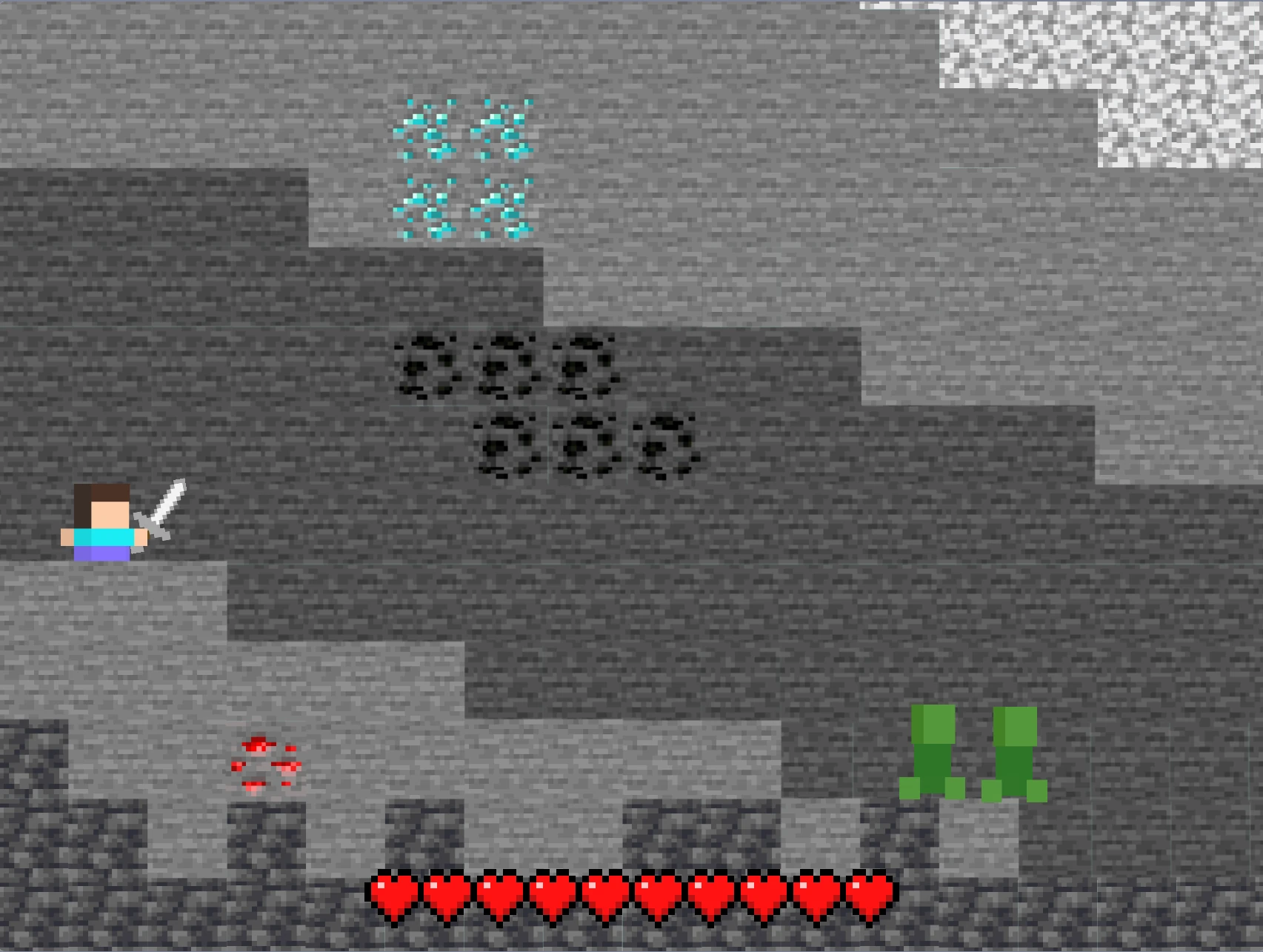 Minecraft Platformer Part 4 gameplay screenshot 6