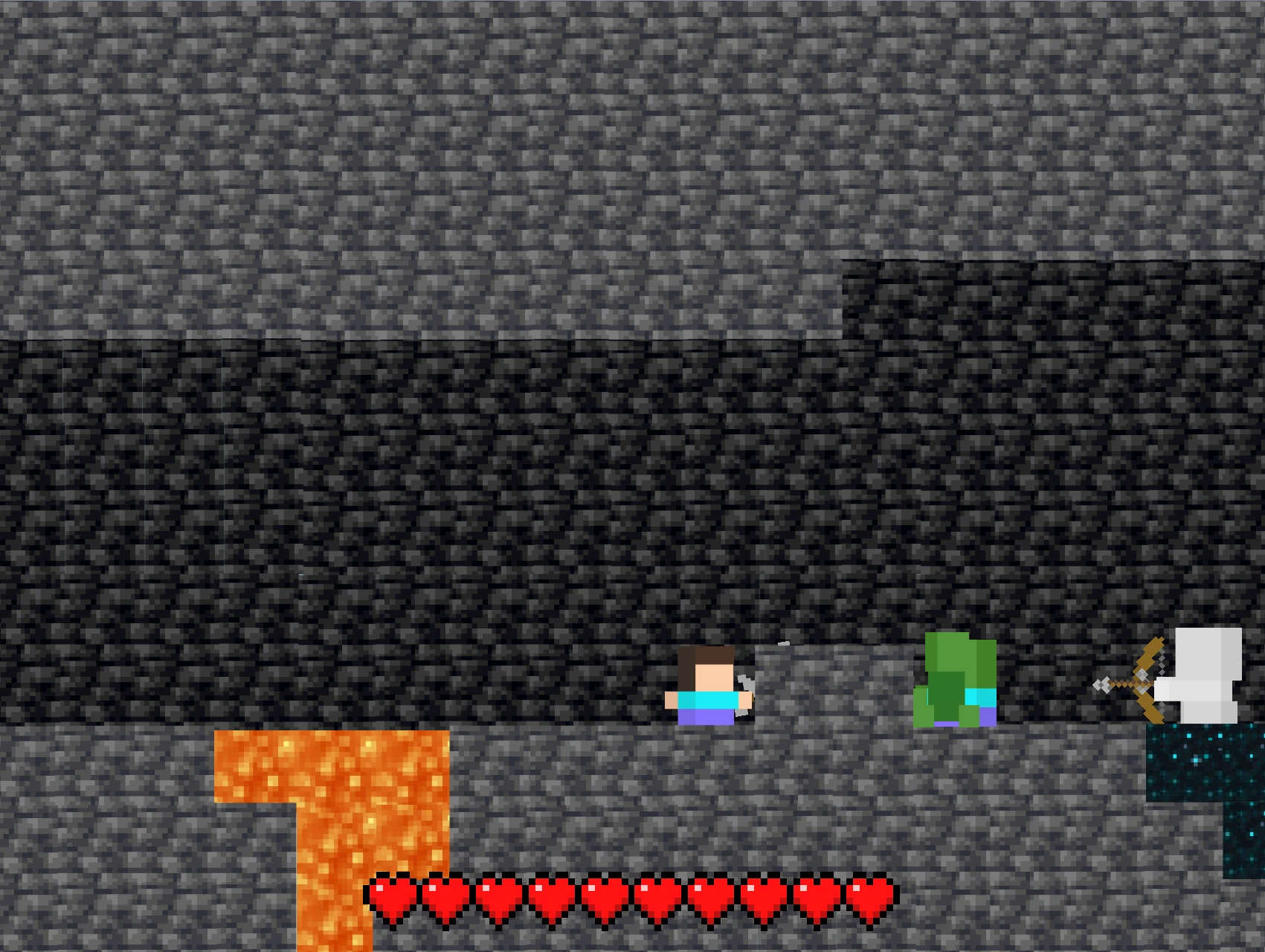 Minecraft Platformer Part 4 gameplay screenshot 7