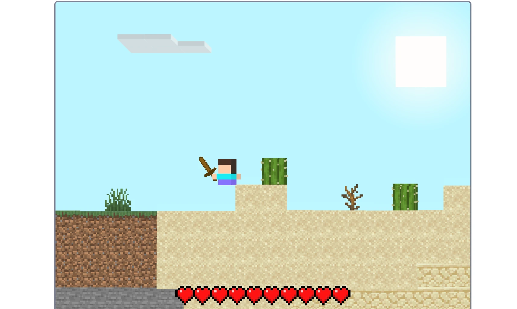 Screenshot 2 of Minecraft Platformer Part 5