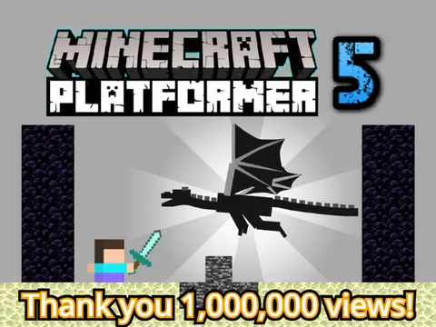 Minecraft Platformer Part 5 Game Logo