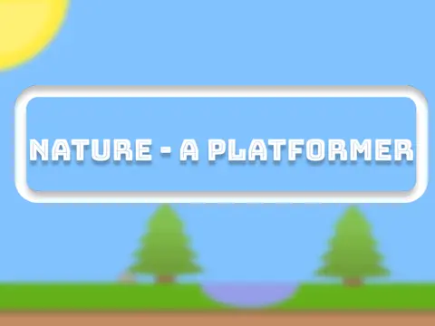 Nature a platformer logo cover, curated on Easter, Sprout15