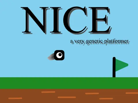 Nice generic platformer logo - intentionally generic competition entry that trended #1