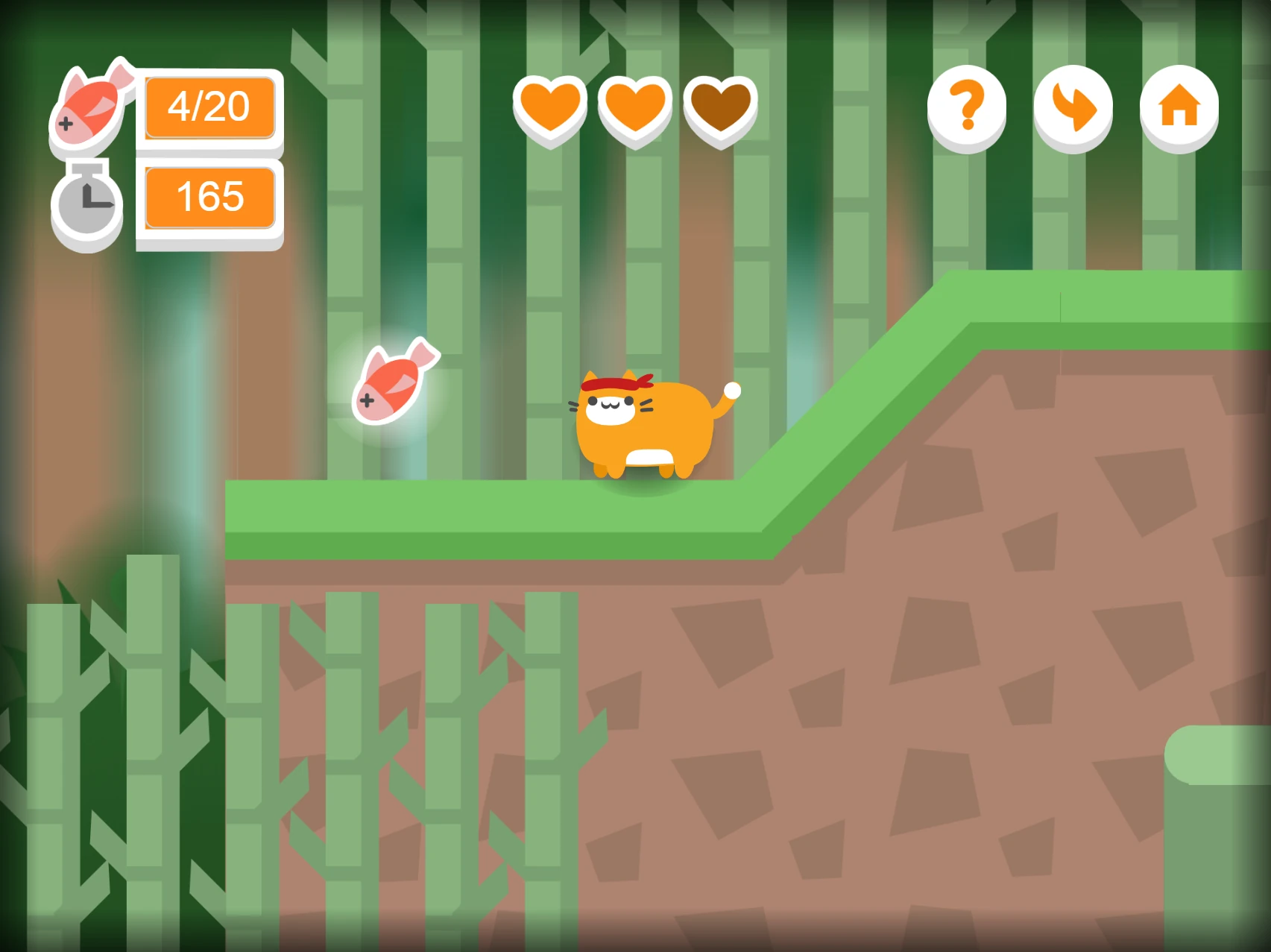 Ninja Cat 3 Platformer Game gameplay screenshot 7