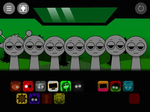 Parasprunki New Update V2 game logo featuring parasite-themed characters