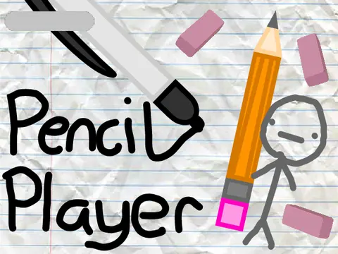 Logo for Pencil Player Platformer, a game where you draw to solve puzzles
