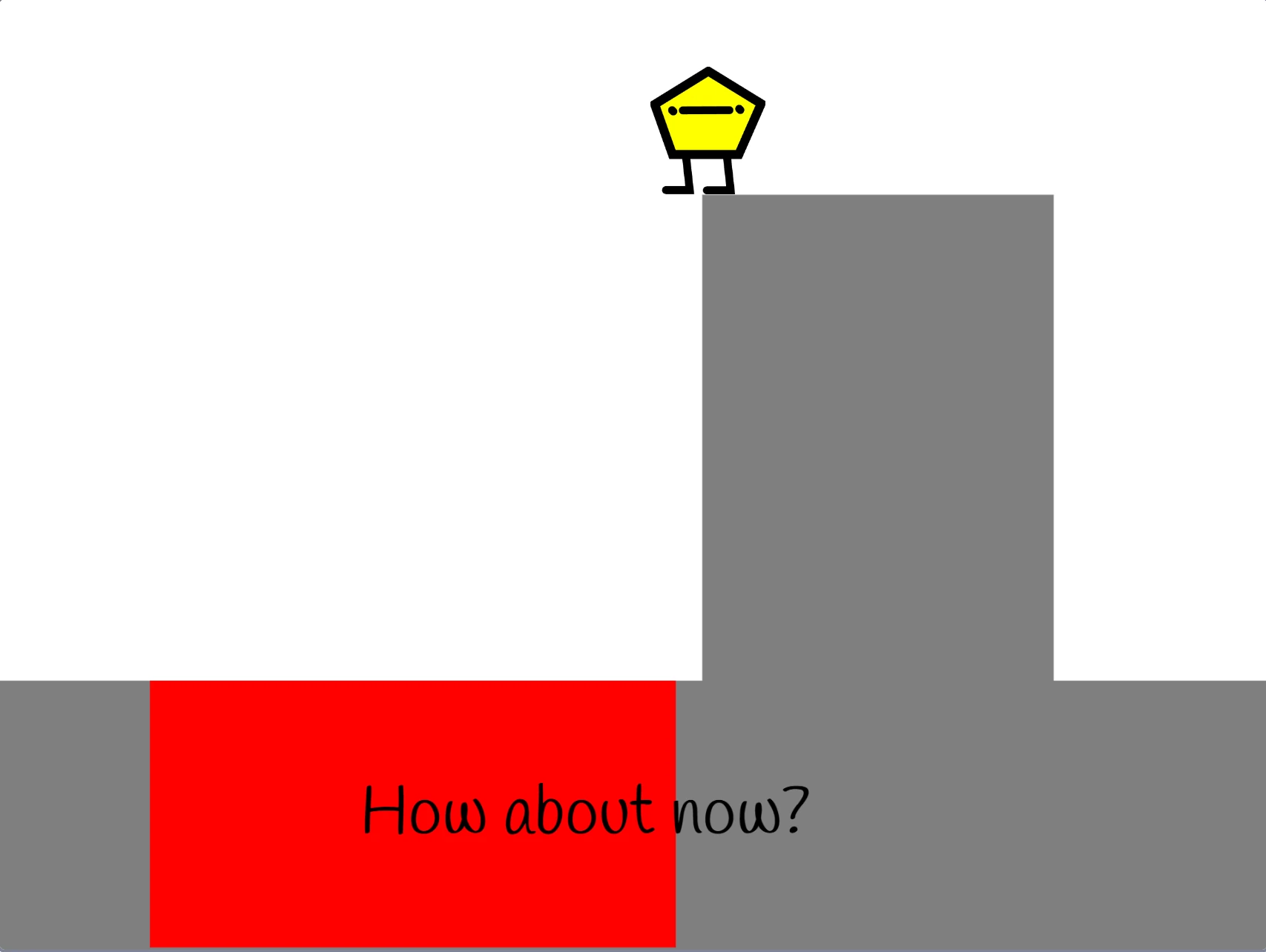 Pentagon Platformer gameplay screenshot 4 - level progression