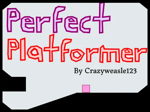 Perfect Platformer® game logo with registered trademark symbol