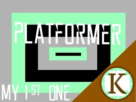 12-level platformer logo - speedrun challenge Scratch game