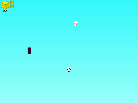 Platformer Base 1.5.4 logo, a tribute to FEZ and Disasterpeace