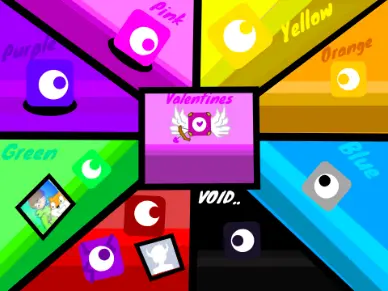 Platformer But Difficult Valentine's update part 9 logo - challenging platformer series