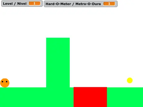 Platformer game juego de plataformas logo cover featuring Chip the ball