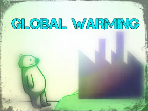 Global Warming platformer logo cover featuring logo by @_NightFury_ and thumbnail by @CitrusBadger