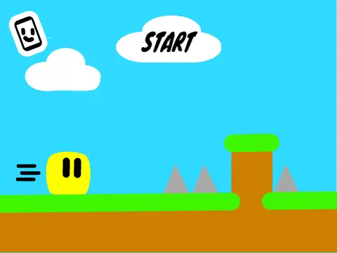 Platformer Part 1 logo - 10 level platform game series starter