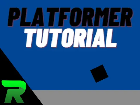 Platformer Tutorial logo - educational Scratch game development resource