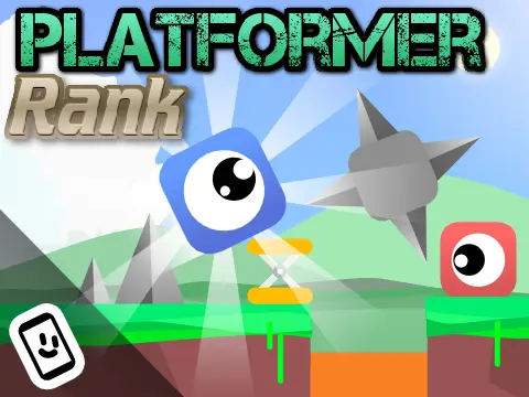 Ranking Platformer game logo with star difficulty indicators