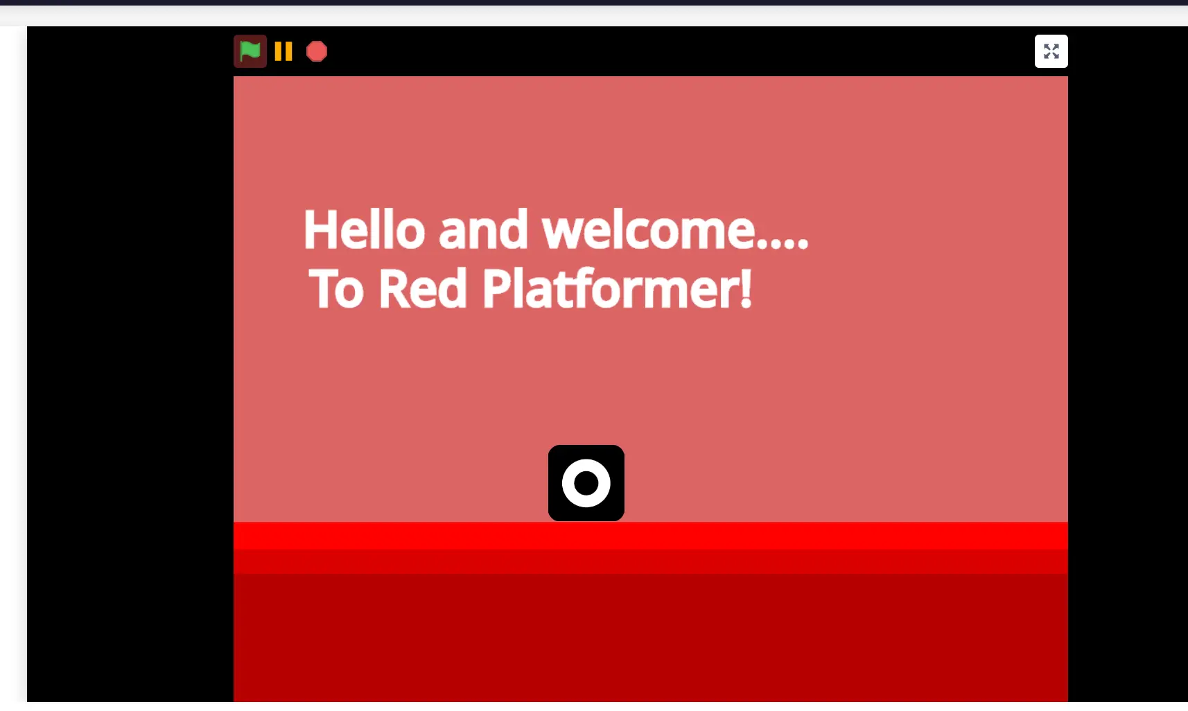 Red Platformer Generic Game Screenshot
