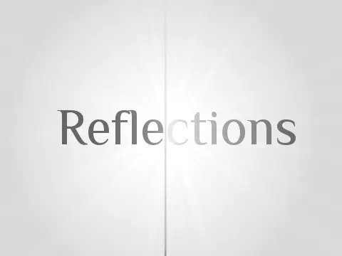 Reflections platformer logo cover featuring character art by @ZLGames