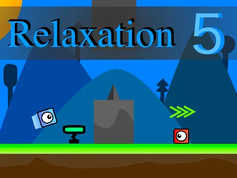 Relaxation 5 game logo featuring credits to trident, Zaf, and prodannau - play free online
