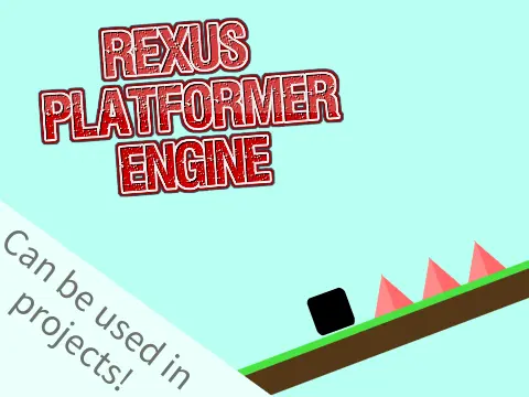 Rexus Platformer Engine logo representing game development toolkit