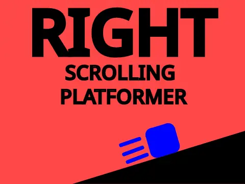 Logo for Right Scrolling Platformer game