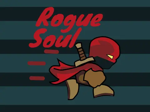 Logo for the fan-made Rogue Soul Platformer action game