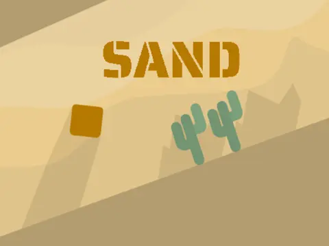-Sandy- A Platformer - COVID-19 facts platformer game cover