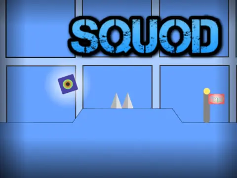 Scoud scrolling platformer logo - mobile friendly touch control platformer