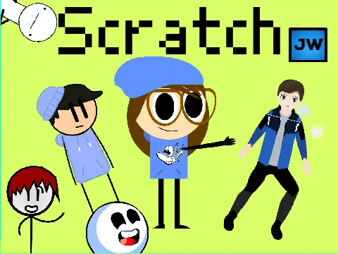 Scratch A Platformer game logo - community OC crossover platformer