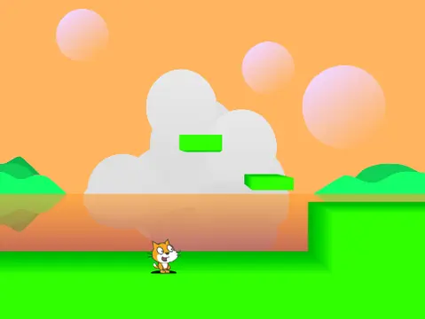 Scratch Cat Stretchy Platformer Engine Tech Demo Cover