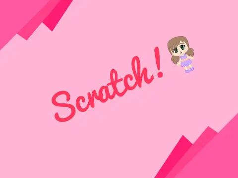 Scratch Day Platformer logo cover featuring character art by tropicalpineapple