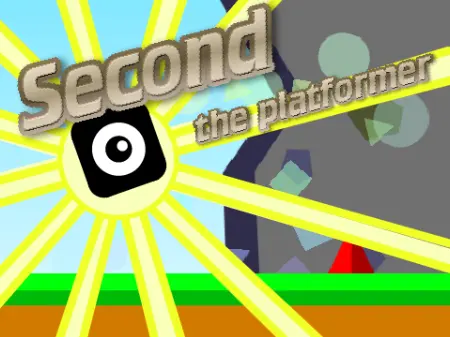 Second platformer sequel logo with upgraded visual effects
