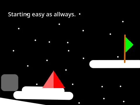 Sky mobile friendly platformer logo featuring sky and level design