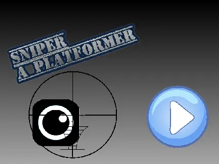 Sniper 2 player platformer logo - asymmetric runner vs sniper gameplay