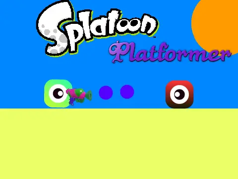 Play Splatoon Platformer - Free online ink shooting platformer fan game