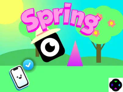 Spring - A Platformer Logo