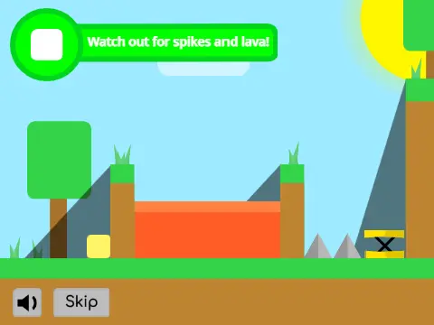 Spring platformer logo - vibrant seasonal platforming adventure, first day of spring release