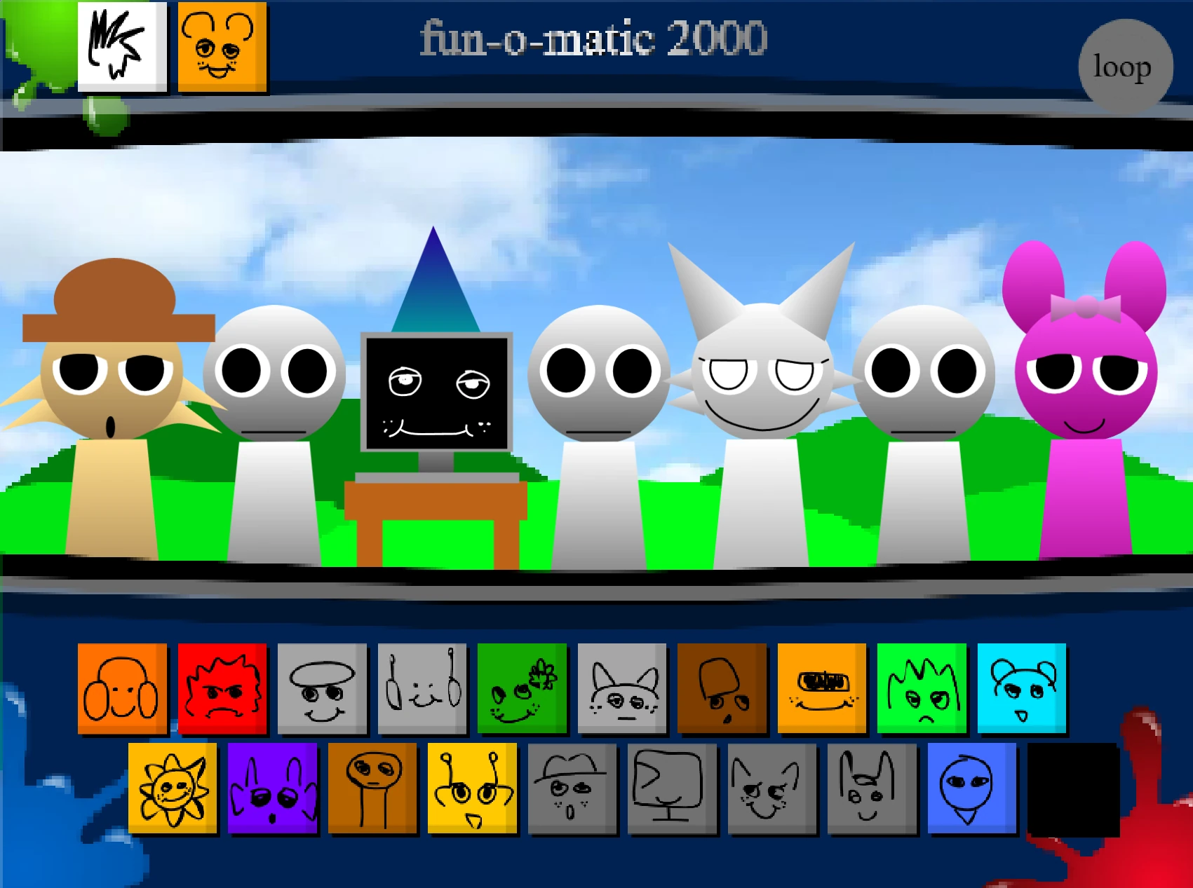 Sprunki 1996 Version 1.5 Retake special effects and sounds