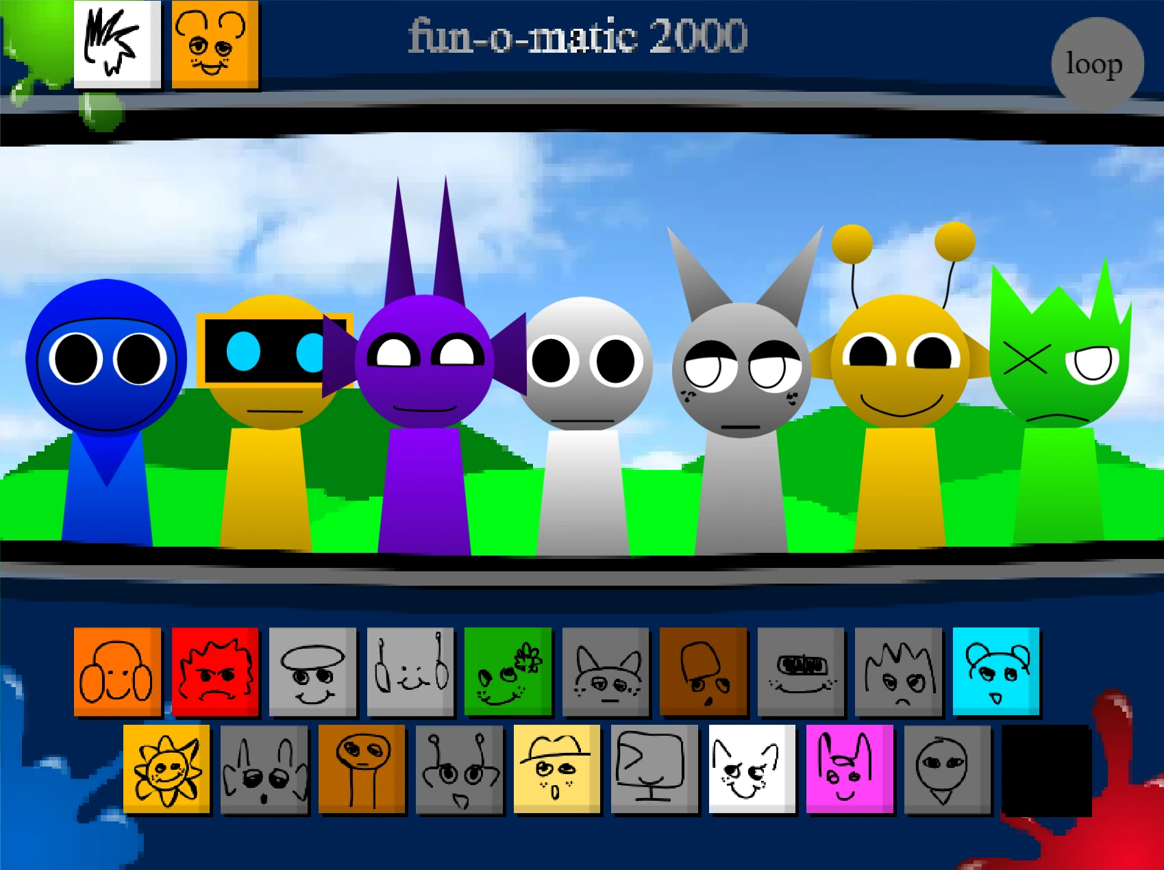 Sprunki 1996 Version 1.5 Retake complete music studio