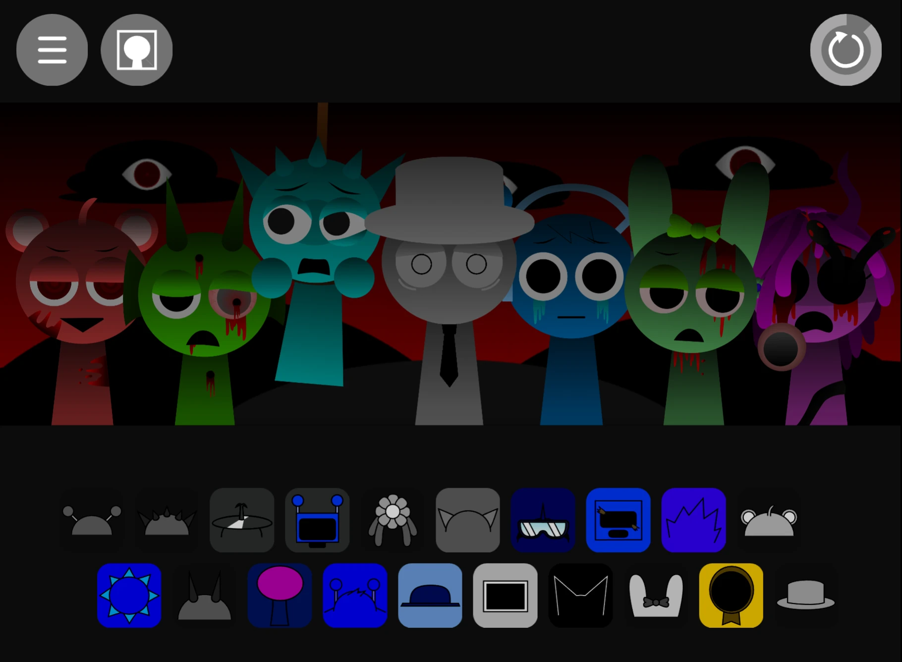 Sprunki 2P completed composition