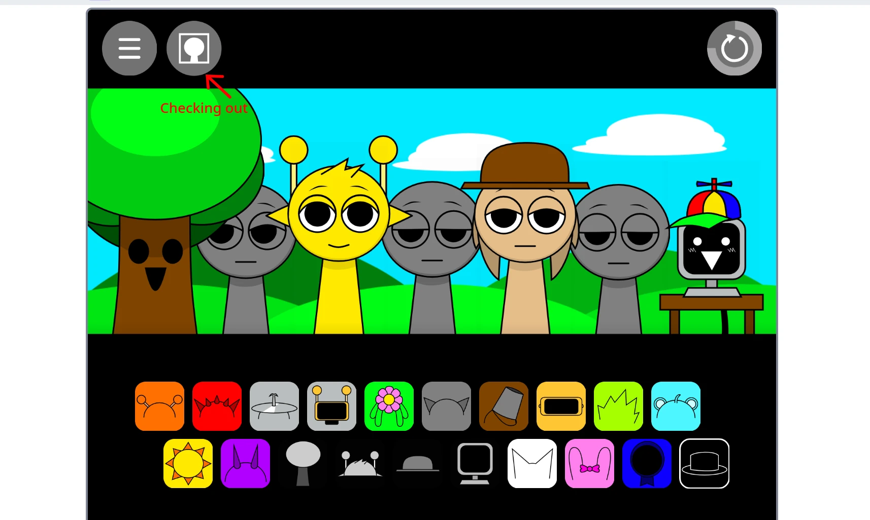 Sprunki Cancelle Update special effects and sounds