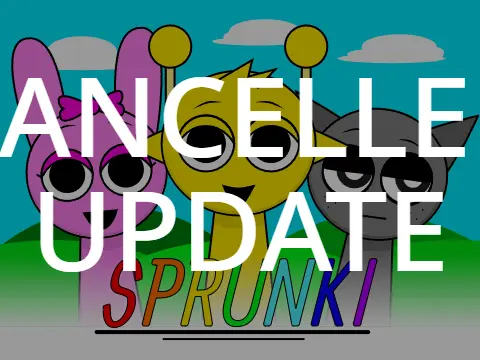 Sprunki Cancelle Update rhythm music game character selection
