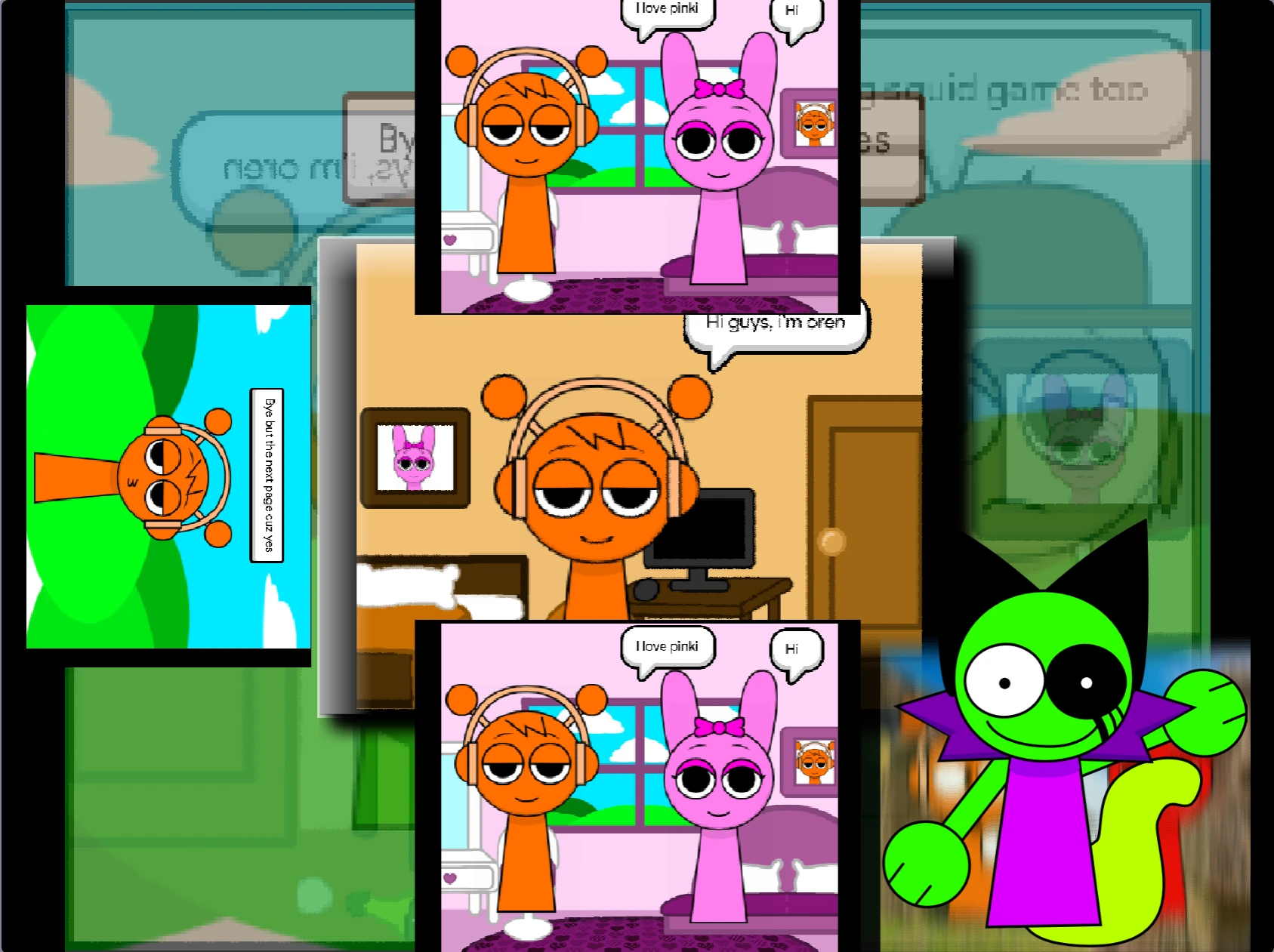 Sprunki Comic Studio Scan Comic Creation