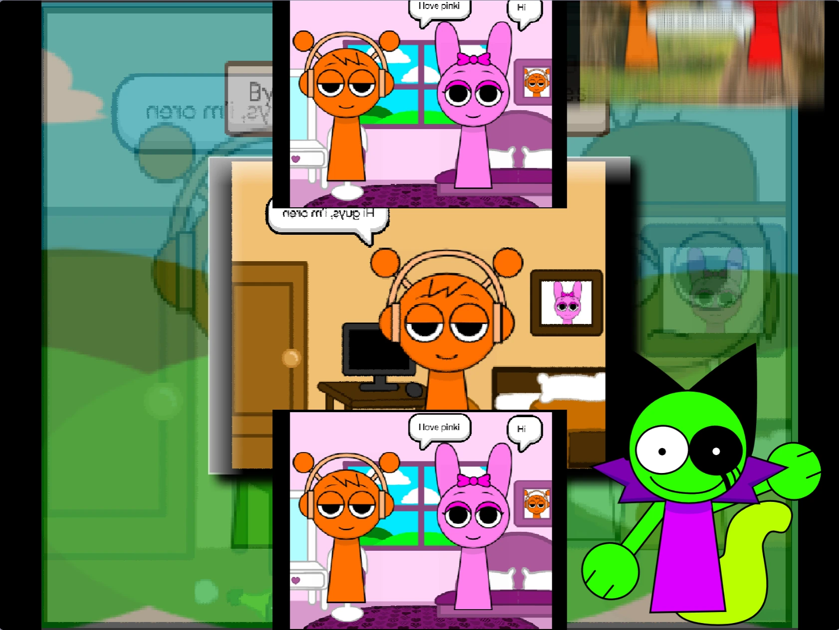 Sprunki Comic Studio Scan Finished Comic