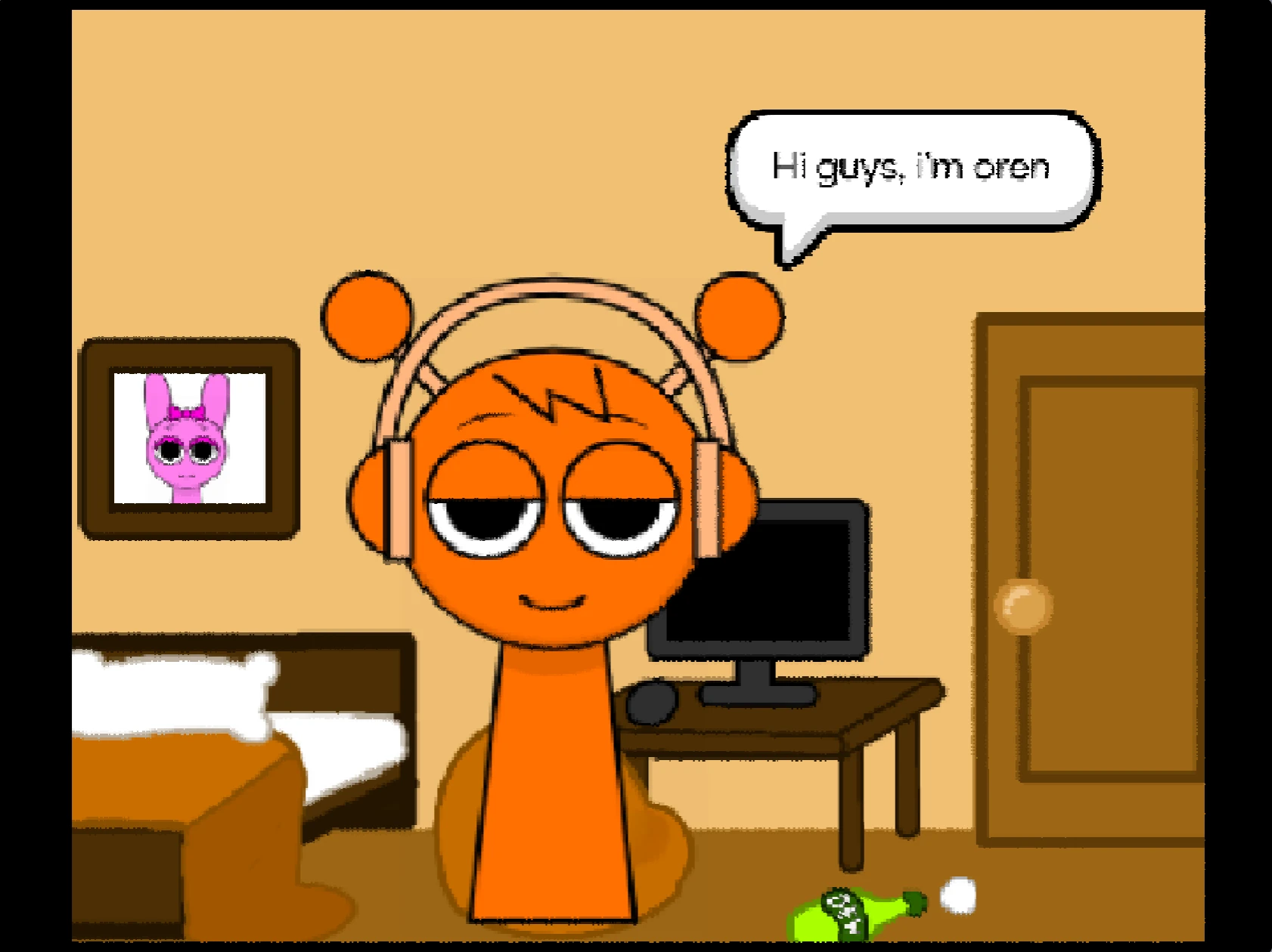 Sprunki Comic Studio Scan Special Effects Menu