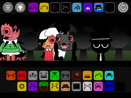 Sprunki Dandys World V3 rhythm music game with Dandy characters