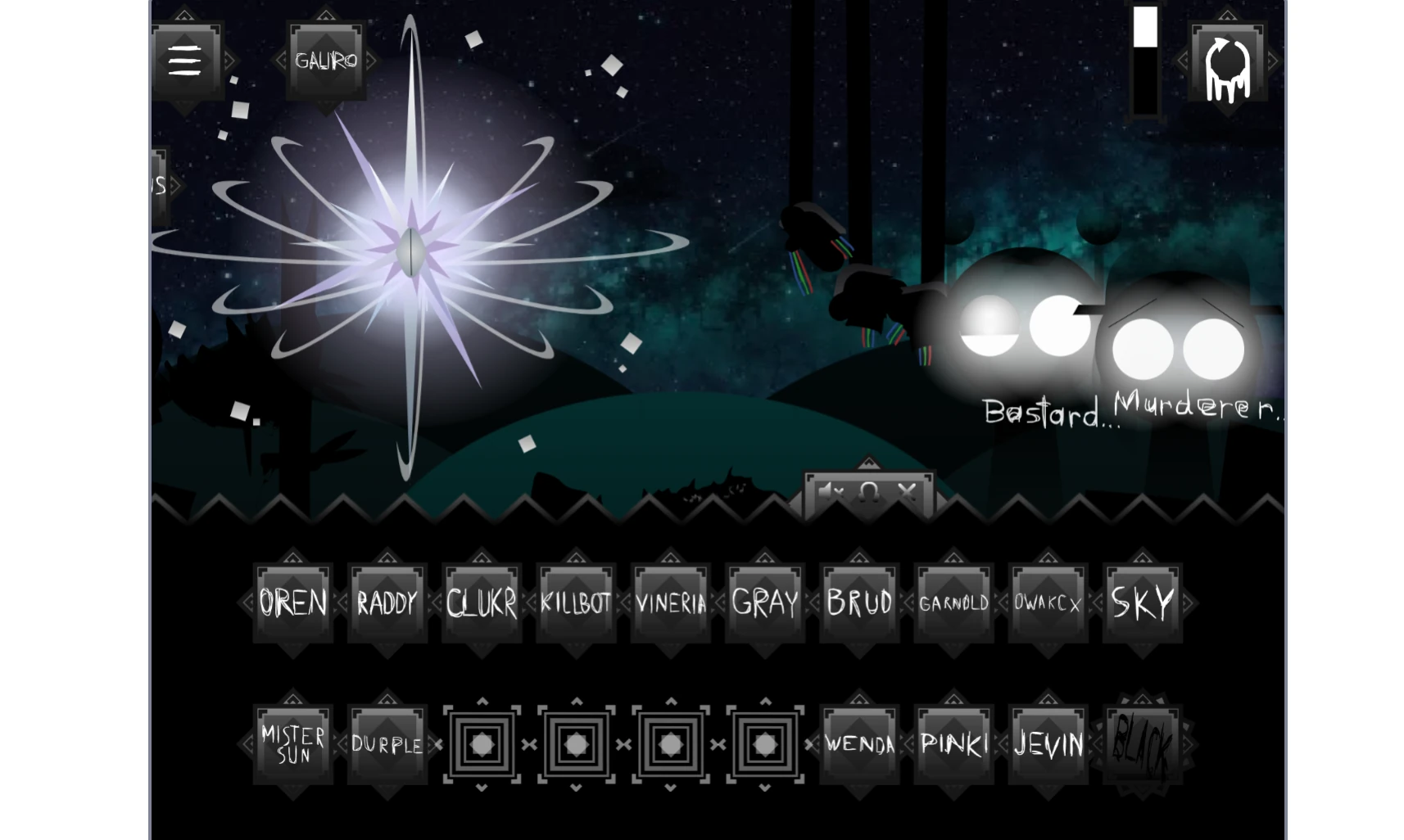 Sprunki Definitive Phase 11 remixing interface with multiple tracks