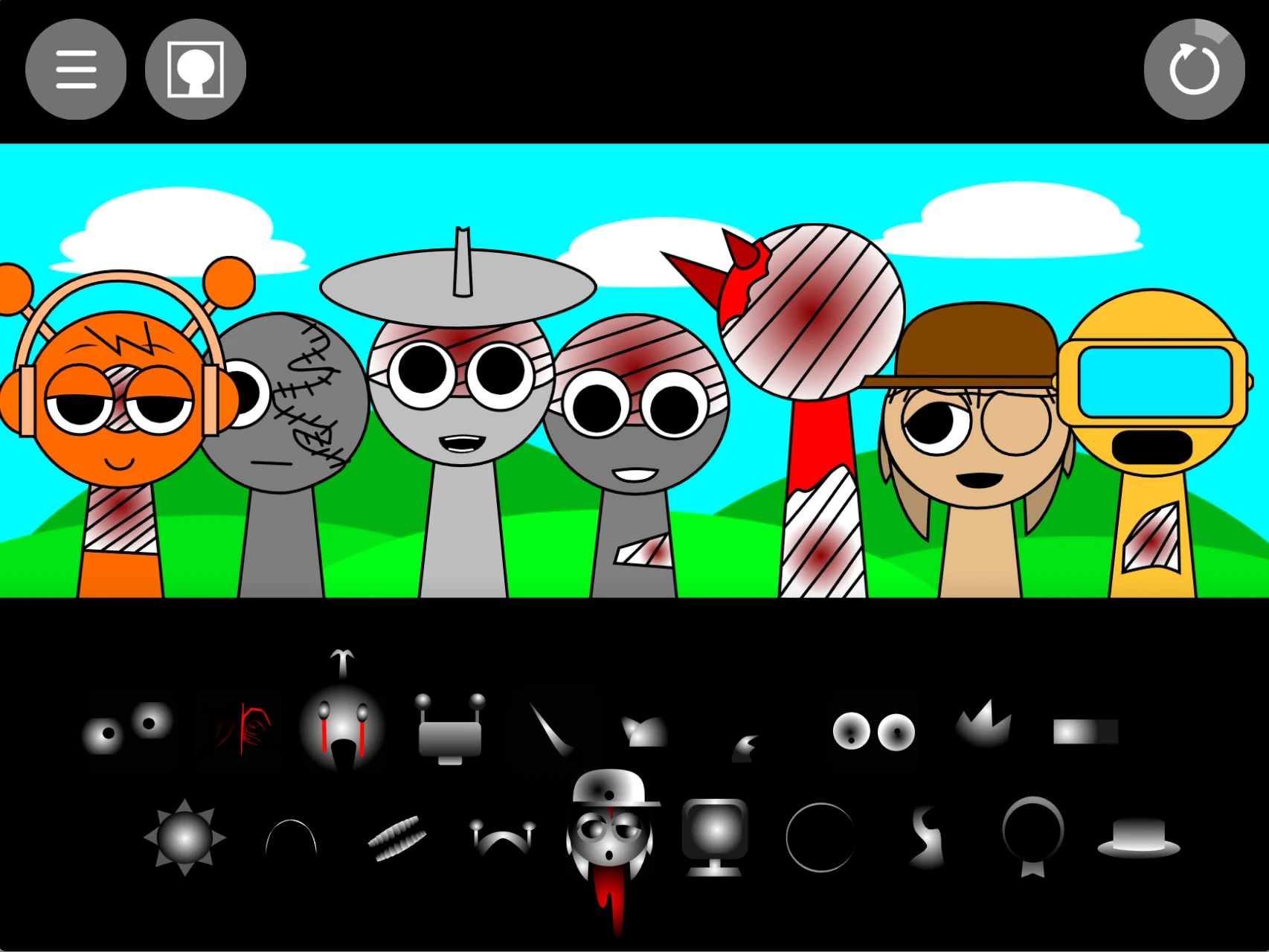 Full mix with all Phase 3 characters active