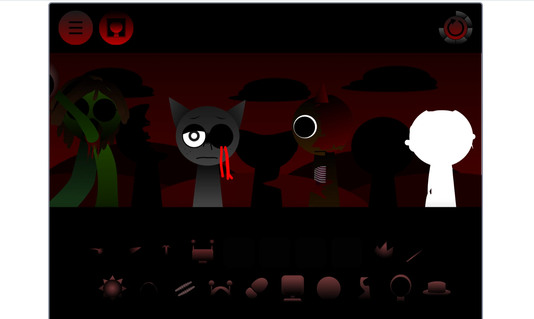 Sprunki Definitive Phase 4.5 Original music creation interface