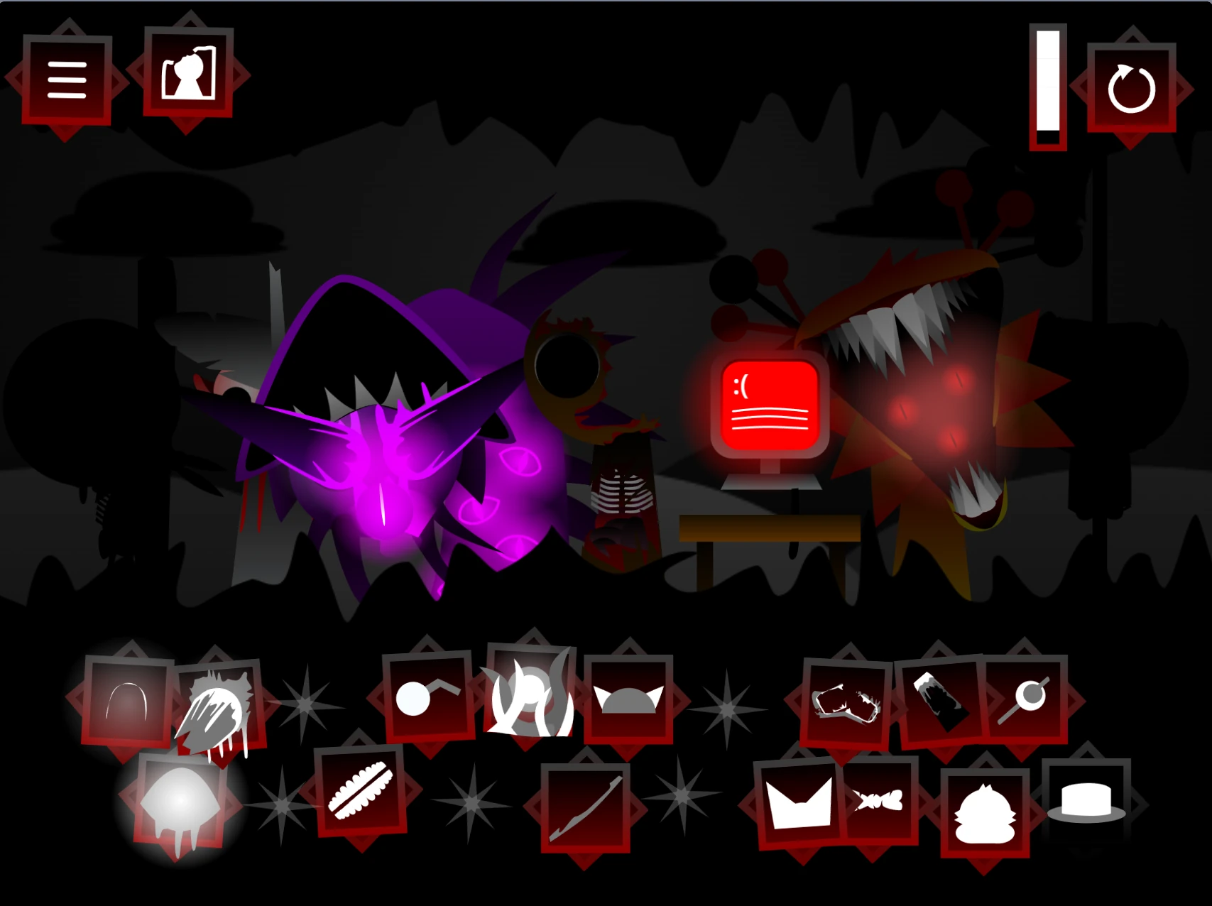 Experimental sound combination creating unusual rhythm